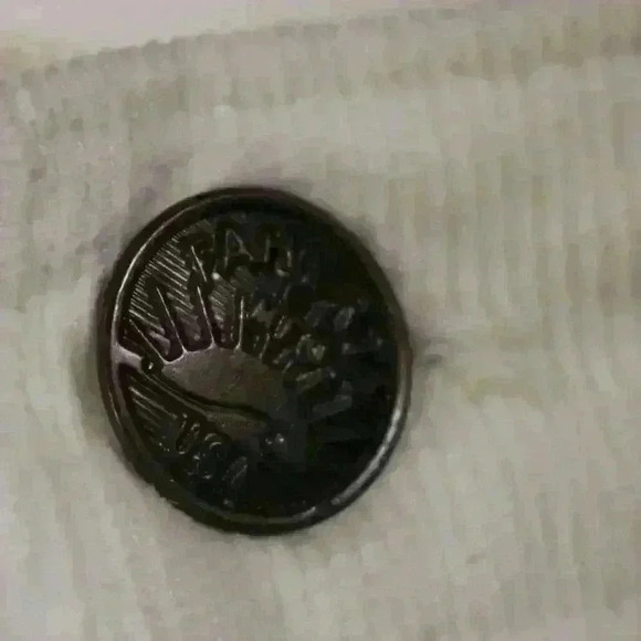 FAHERTY White Relaxed Fit Stretch Corduroy Flare Leg Pants Women Size 27 New - Picture 7 of 13